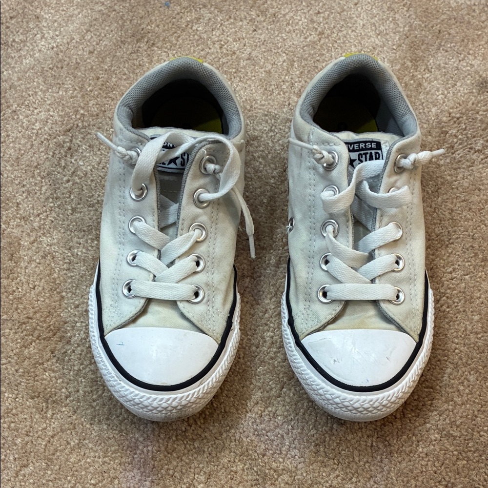 Converse Kids Cream Sneakers